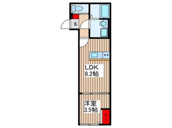 間取図 仮)KEIAI RESIDENCE せんげん台V