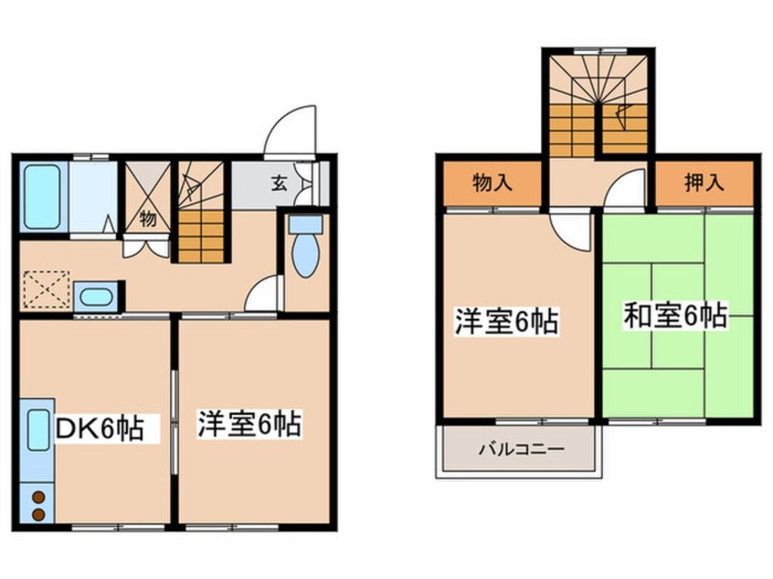 間取図 テラス・アデリーナ