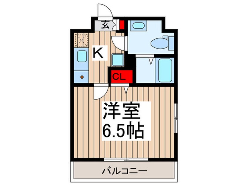 間取図 エミネックス蕨塚越