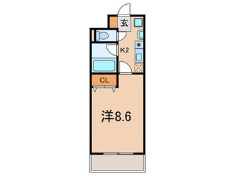 間取図 ベルージュ天空橋