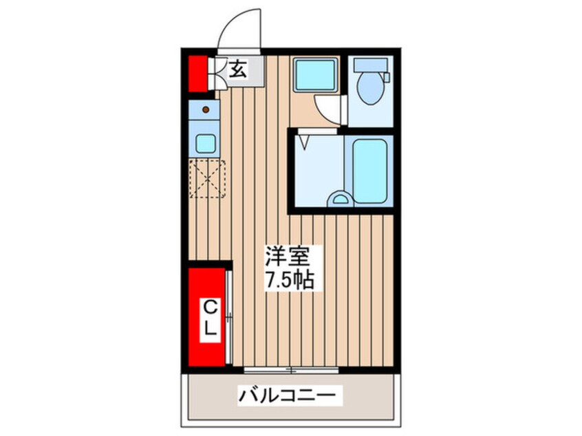 間取図 スターハイム八王子散田