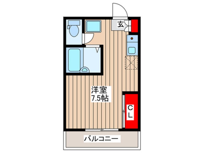 間取図 スターハイム八王子散田