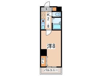 間取図 ｸﾚｽﾊﾟｯﾄ町田