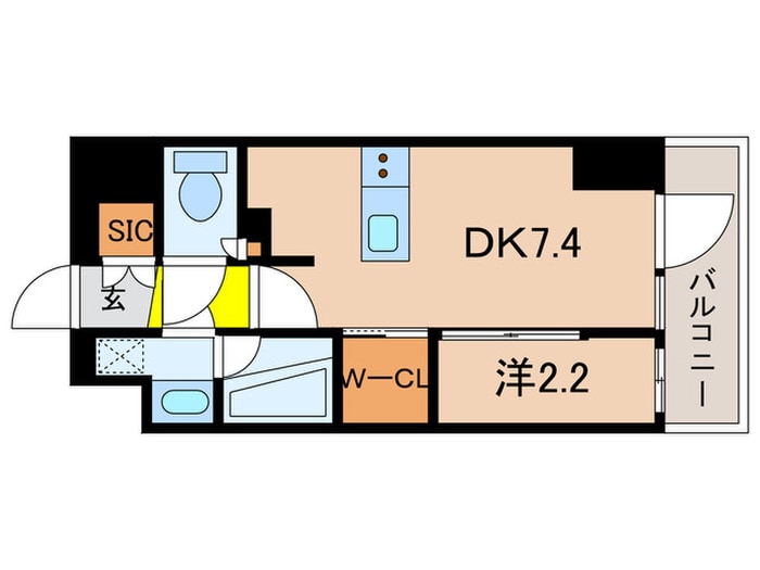 間取り図 コンフォリア王子
