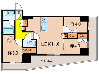 間取図 コンフォリア王子