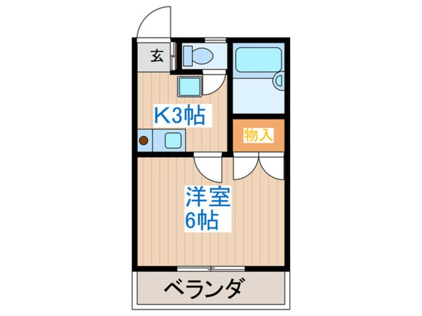 間取図 パストラルピア