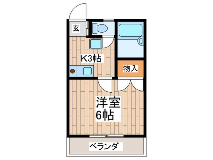 間取図 パストラルピア