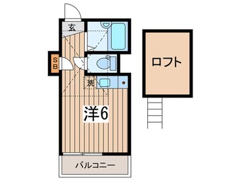 間取図 ロイヤルコ－ト天王町