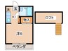 コ－ポYAMADA 1Kの間取り