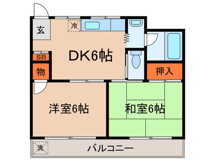 間取り図 藤ハイツ