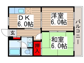 間取図 アイランドシャルム