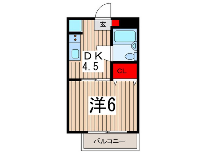 間取図 ア－ガスヒルズ１１