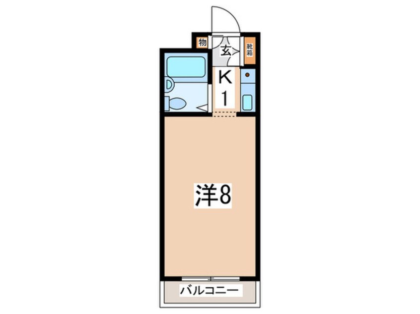 間取図 ハイネス相模大野