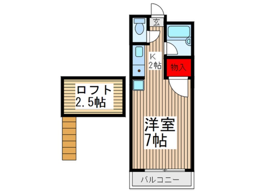 間取図 フローラハイム