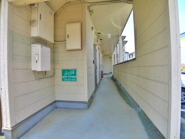 エントランス部分 フローラハイム