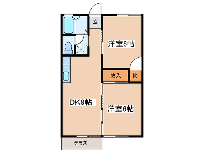 間取り図 グリーンハイツ並木