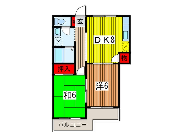 間取り図 メゾン高砂