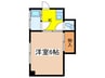 渡辺マンション 1Kの間取り
