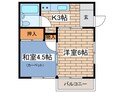 コスモハイツの間取図