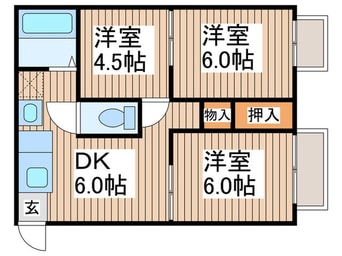 間取図 第3関東レジデンス