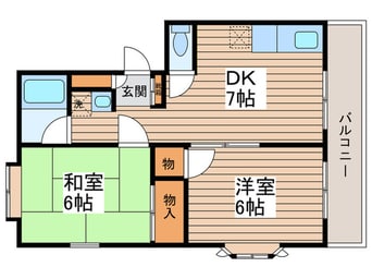 間取図 パークサイドコート