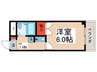 須賀ビル 1Kの間取り