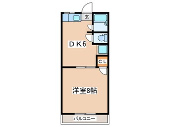 間取図 グリーンハイツA