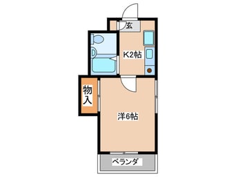 間取図 ロ－ズマンション石森