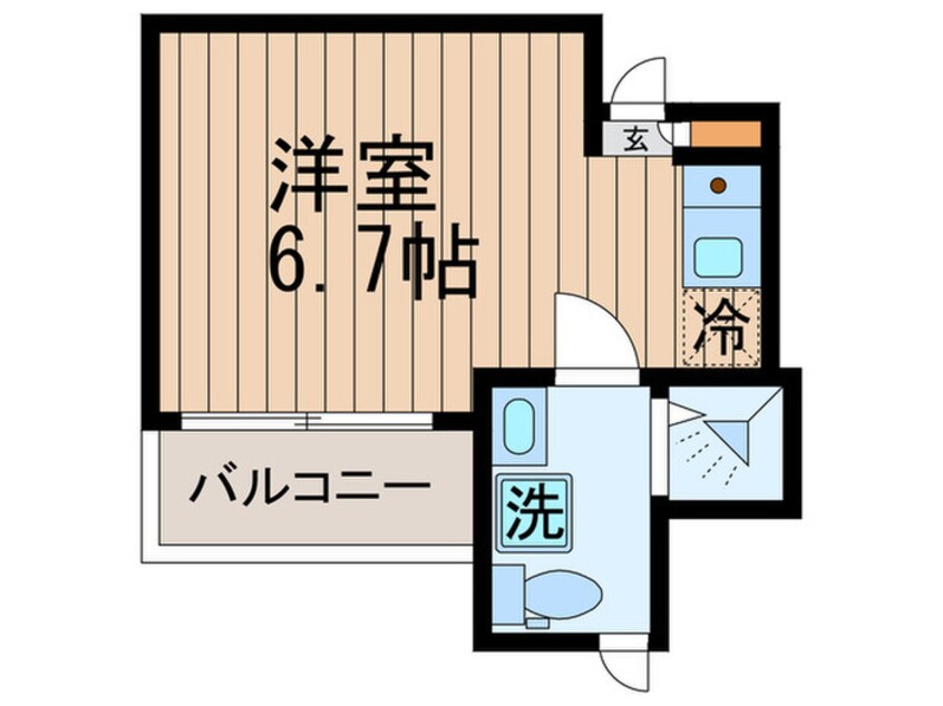 間取図 Shinagawa les Saisons