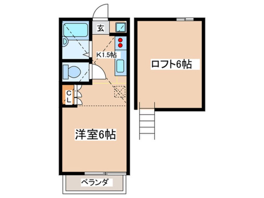 間取図 ホワイトハイムＬ