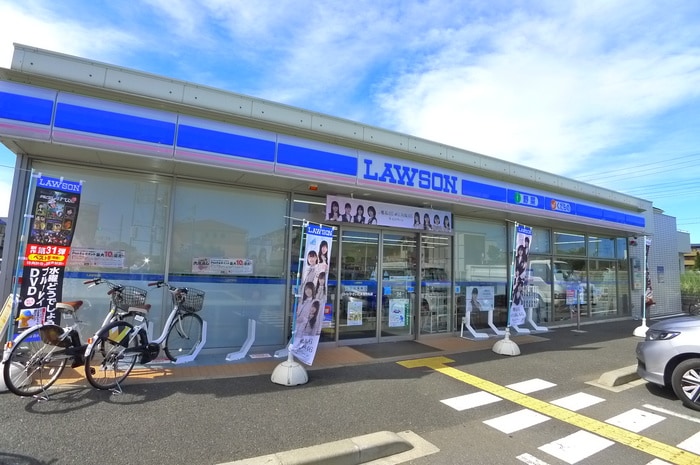 ローソン(コンビニ)まで300m ハイツＫＩＫＵＣＨＩ