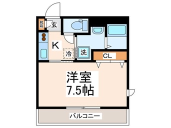間取図 マ・メゾン大倉山