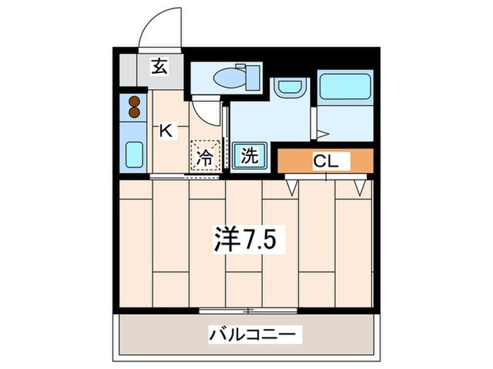 間取り図 マ・メゾン大倉山