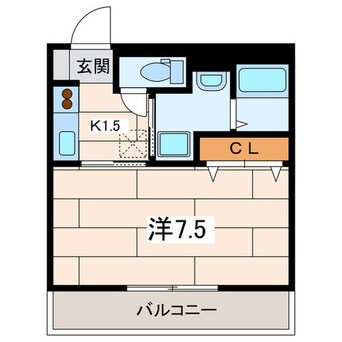 間取図 マ・メゾン大倉山