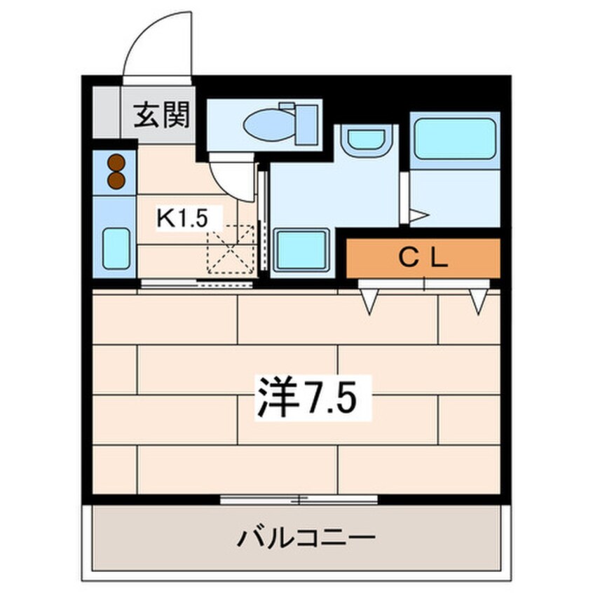 間取図 マ・メゾン大倉山