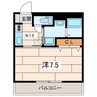 マ・メゾン大倉山 1Kの間取り