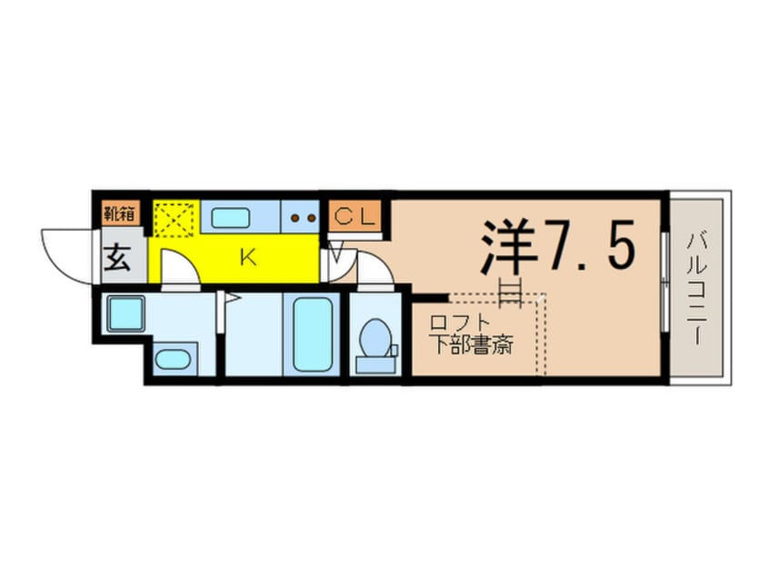 間取図 The　Well　Mejiro