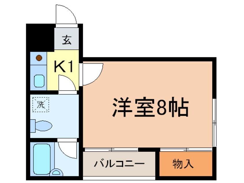 間取図 プレイス中村