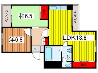 間取図 グリ－ンパレス指扇Ａ・Ｂ・Ｃ