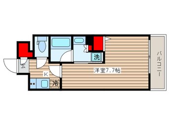 間取図 S-RESIDENCE秋葉原grande