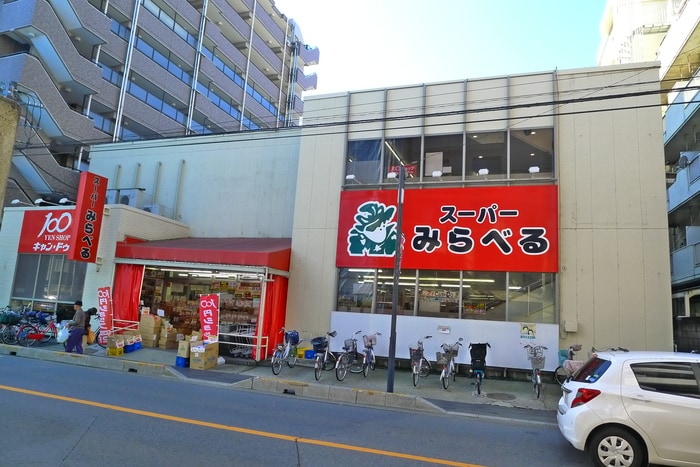 みらべる(スーパー)まで300m スカイパレス