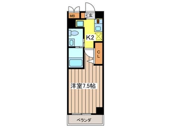 間取図 プラウドフラット仙川