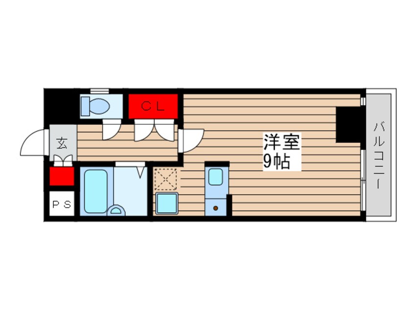 間取図 アリア幕張
