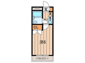 間取図 レクセル日吉