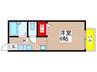 サンハイツ 1Kの間取り