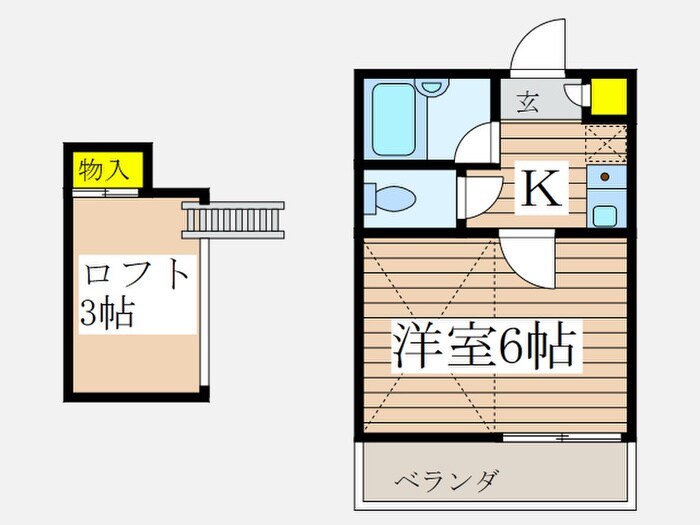 間取り図 クレセントハイツ美園