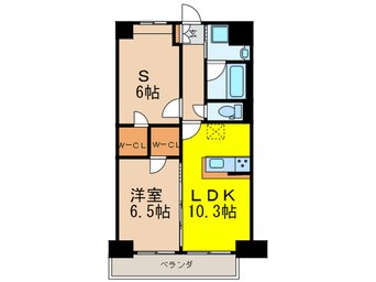 間取図 チェスナット西大島