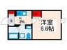 レピュア町屋レジデンスⅡ 1Kの間取り