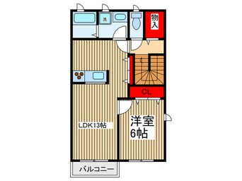 間取図 モン・サン・ミシェルＡ