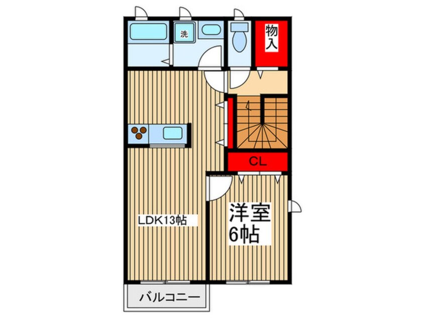 間取図 モン・サン・ミシェルＡ